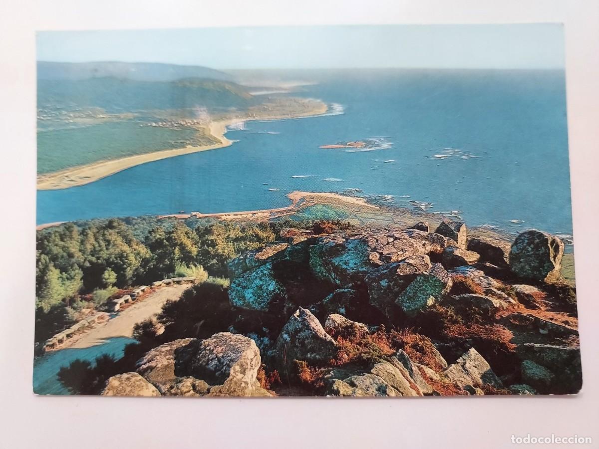 Postales: POSTAL LA GUARDIA DESEMBOCADURA RIO MI&Ntilde;O COSTA PORTUGUESA. 1963. ESCRITA. PONTEVEDRA