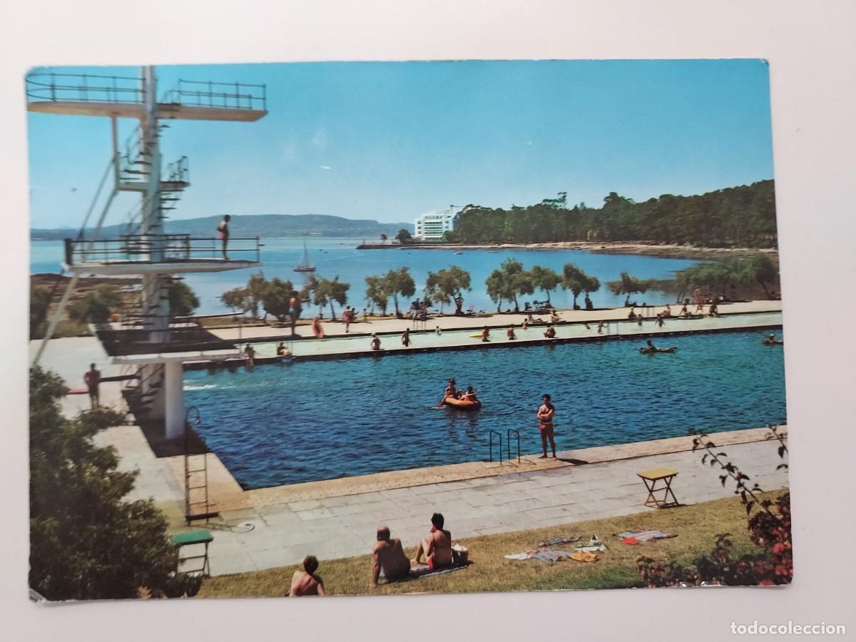 Postales: POSTAL ISLA DE LA TOJA PISCINA. 1969. SIN CIRCULAR. PONTEVEDRA. ARRIBAS 2013