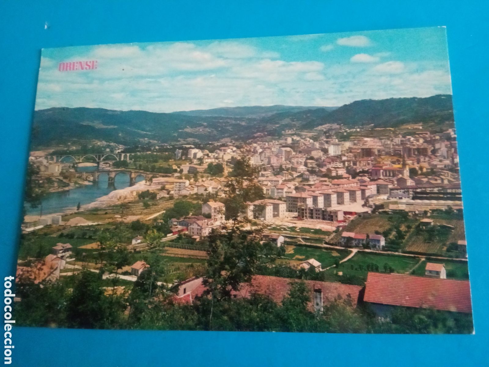 Postales: Antigua postal fotogr&aacute;fica, Orense, Vista Panor&aacute;mica