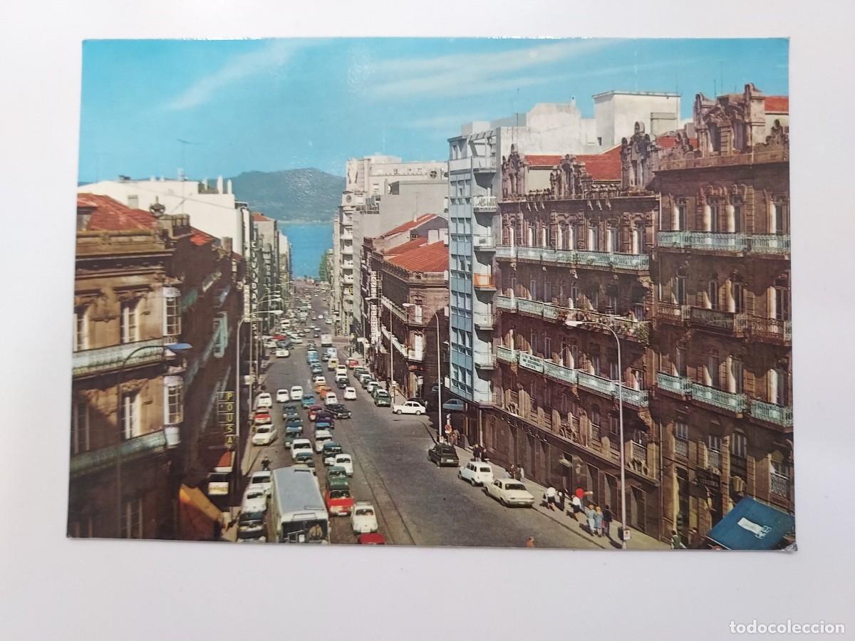 Postales: POSTAL VIGO CALLE COLON. 1975. SIN CIRCULAR. PONTEVEDRA