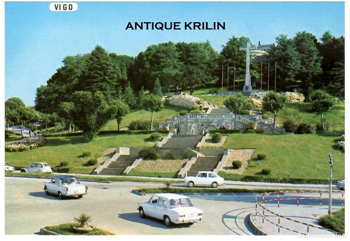 Postales: VIGO N&ordm; 3080 EL CASTRO , MONUMENTO A LOS CAIDOS / POSTALES FAMA / SIN FRANQUEAR