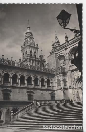 Postales: CORU&Ntilde;A SANTIAGO DE COMPOSTELA ESCRITA