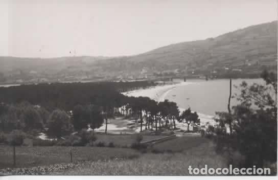 Postales: CORU&Ntilde;A PONTDEUME ESCRITA MAT PUENTEDEUME 1956