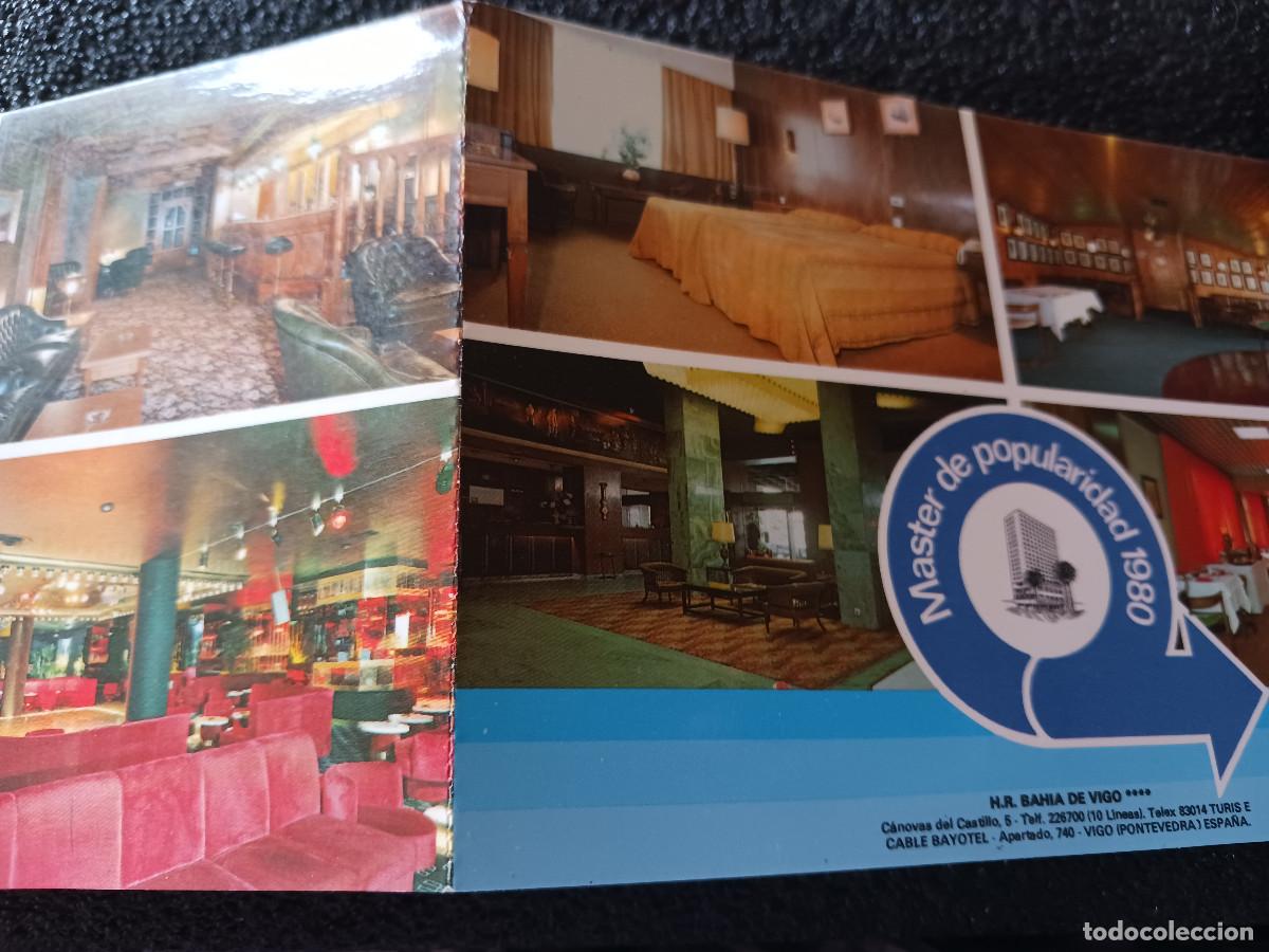 Postales: diptico, hotel bahia de vigo