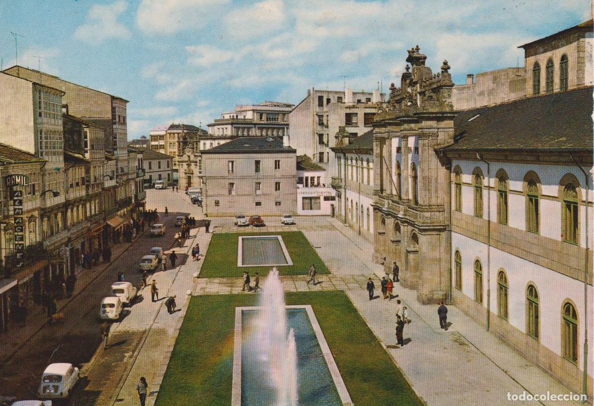 Postales: LUGO, CALLE DE SAN MARCOS - EDICIONES ARRIBAS 2028 - CIRCULADA