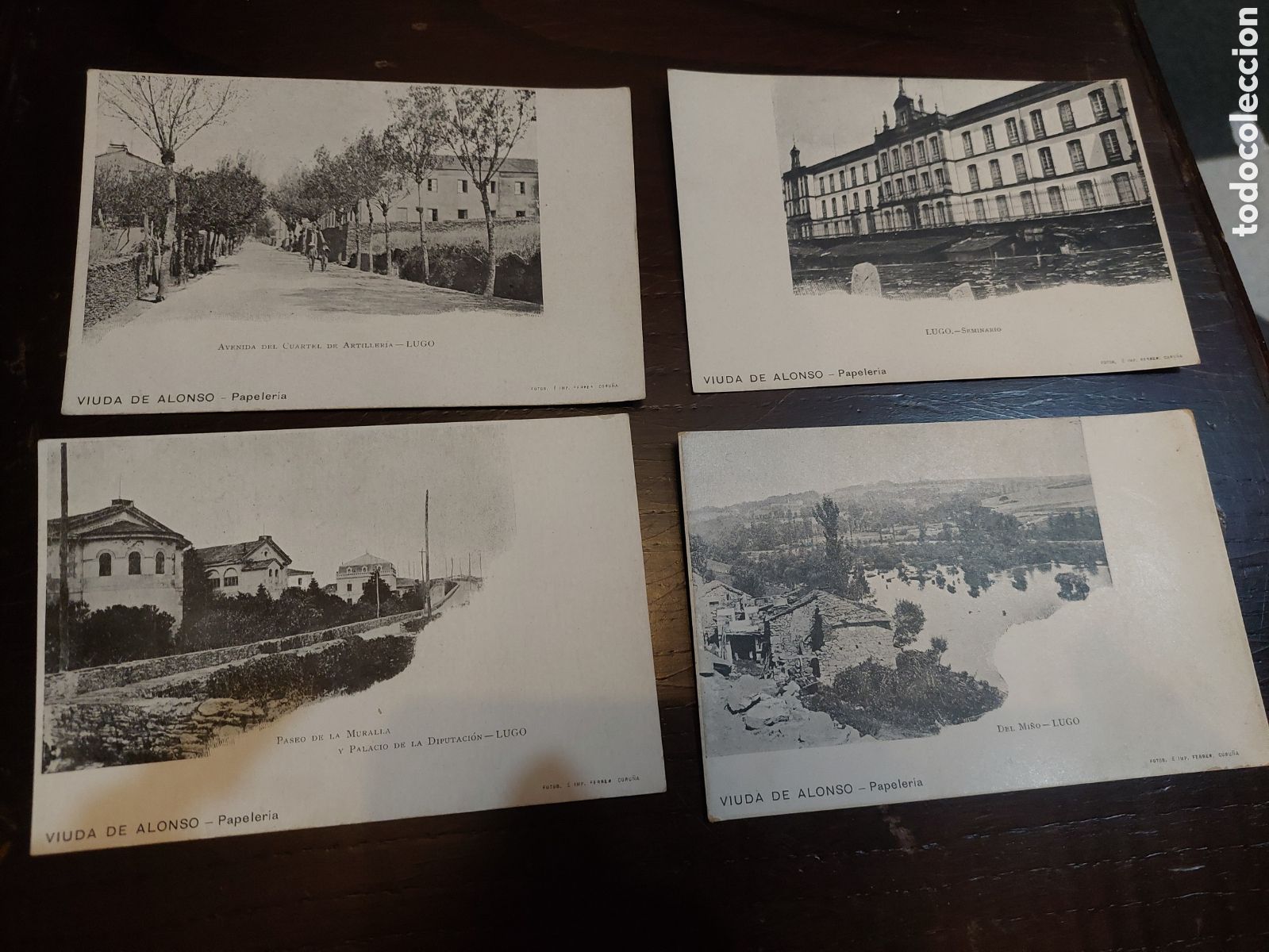 Postales: LUGO ANTIGUAS POSTALES UNION POSTAL UNIVERSAL BUEN ESTADO