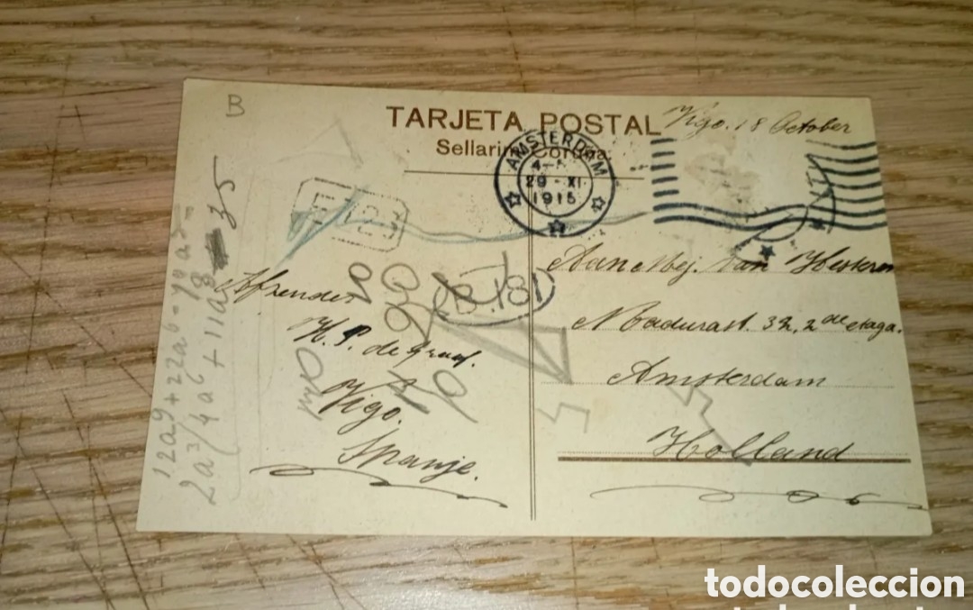 Postales: LA CORU&Ntilde;A - IGLESIA DE LAS CAPUCHINAS - SELLARIM - Foto 2