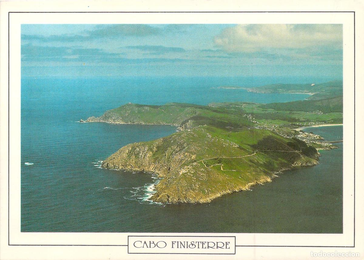 Postales: Postal Vista A&eacute;rea del Cabo Finisterre en La Coru&ntilde;a Galicia