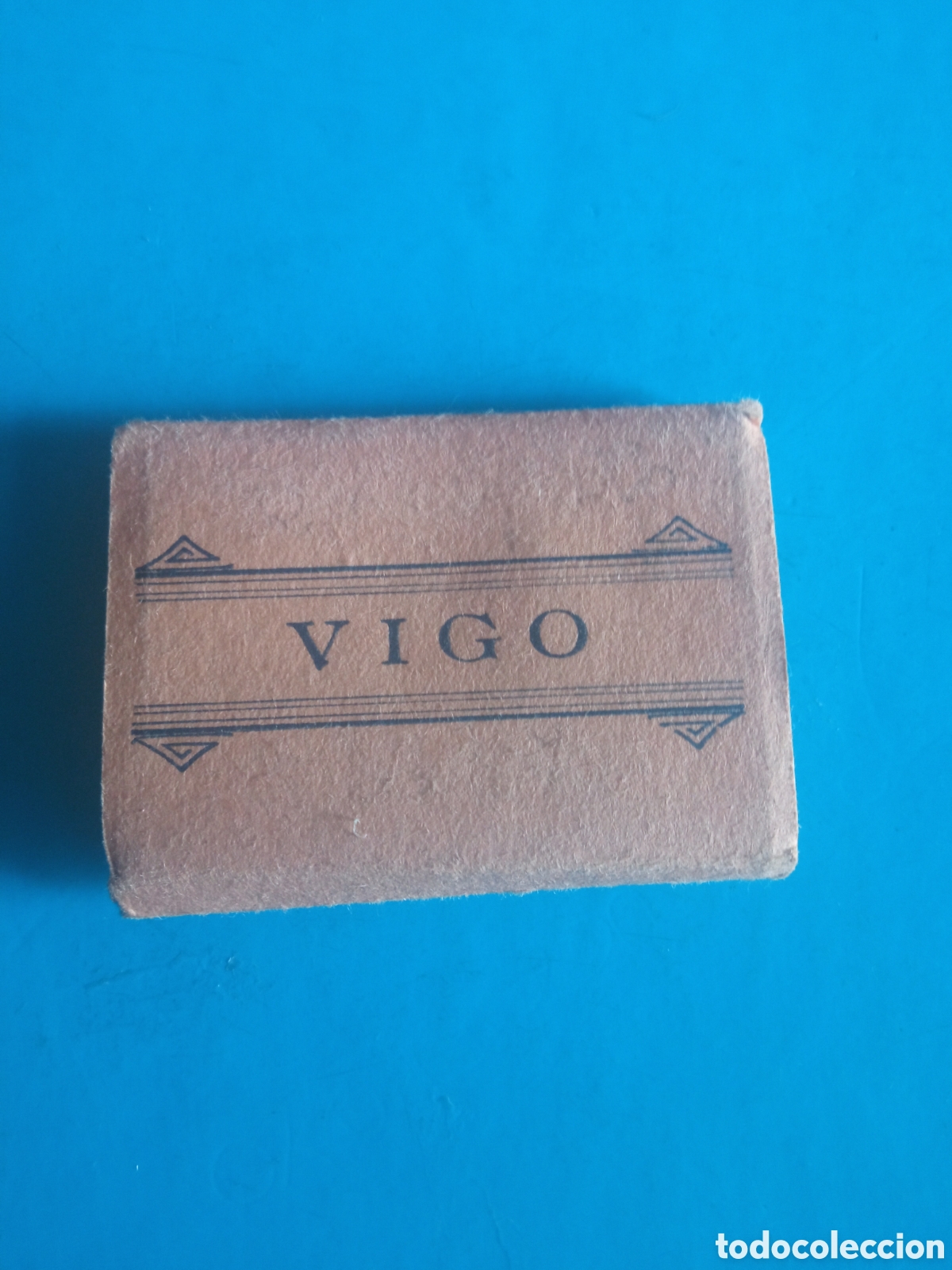 Postales: Antiguo acorde&oacute;n con 18 antiguas fotograf&iacute;as en miniatura de Vigo, miden 55x40 mm