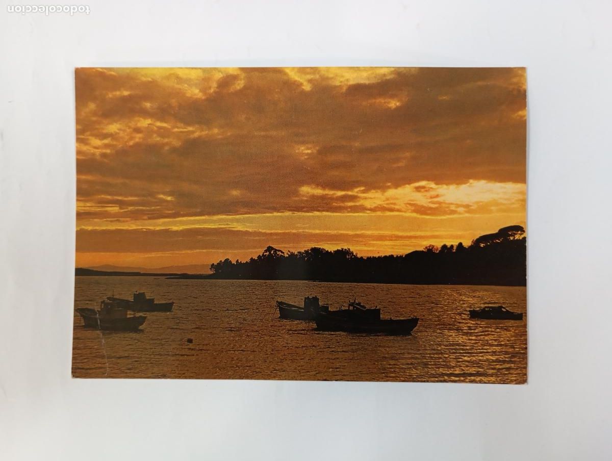 Postales: POSTAL DE GALICIA ATARDECER EN LAS R&Iacute;AS. TDKP29X