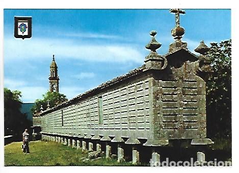 Postales: EL CELEBRE HORREO DE CARNOTA - THE FAMOUS GRANARY OF CARNOTA.- LA CORU&Ntilde;A