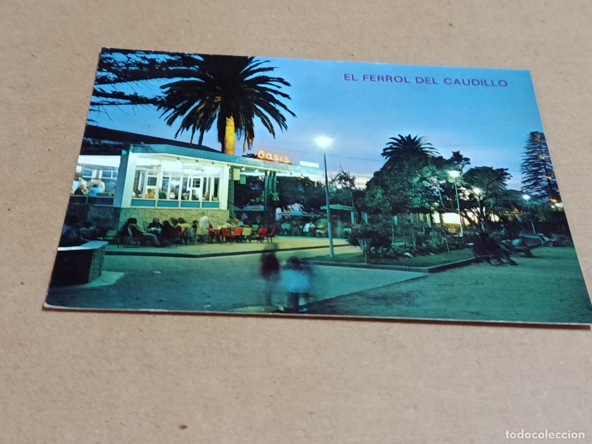 Postales: CORU&Ntilde;A - POSTAL EL FERROL DEL CAUDILLO - ALAMEDA DE SUANCES