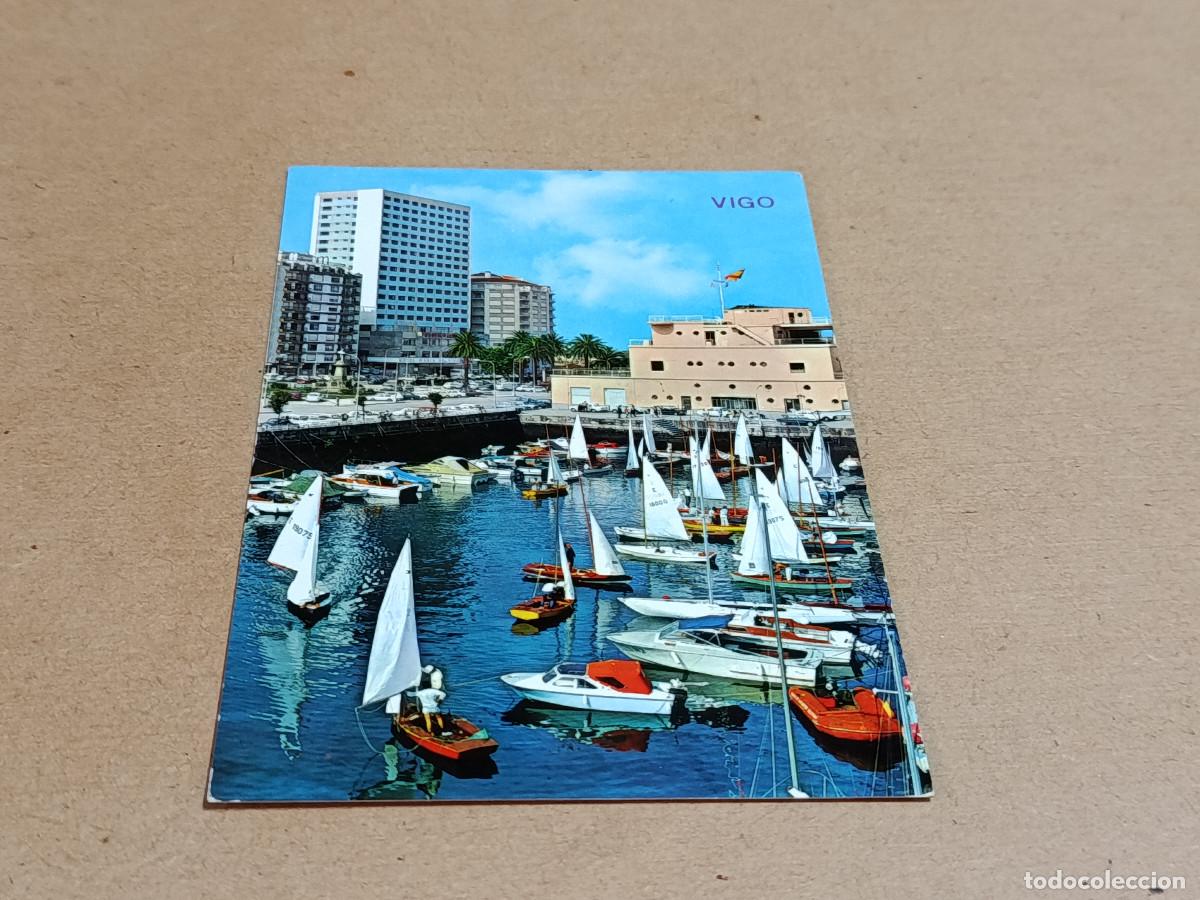 Postales: PONTEVEDRA - POSTAL VIGO - D&Aacute;RSENA DEL REAL CLUB N&Aacute;UTICO