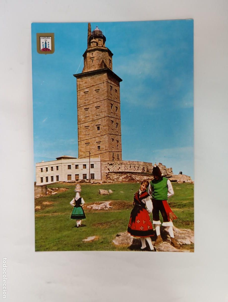 Postales: POSTAL DE LA CORU&Ntilde;A. TORRE DE H&Eacute;RCULES. TDKP29X