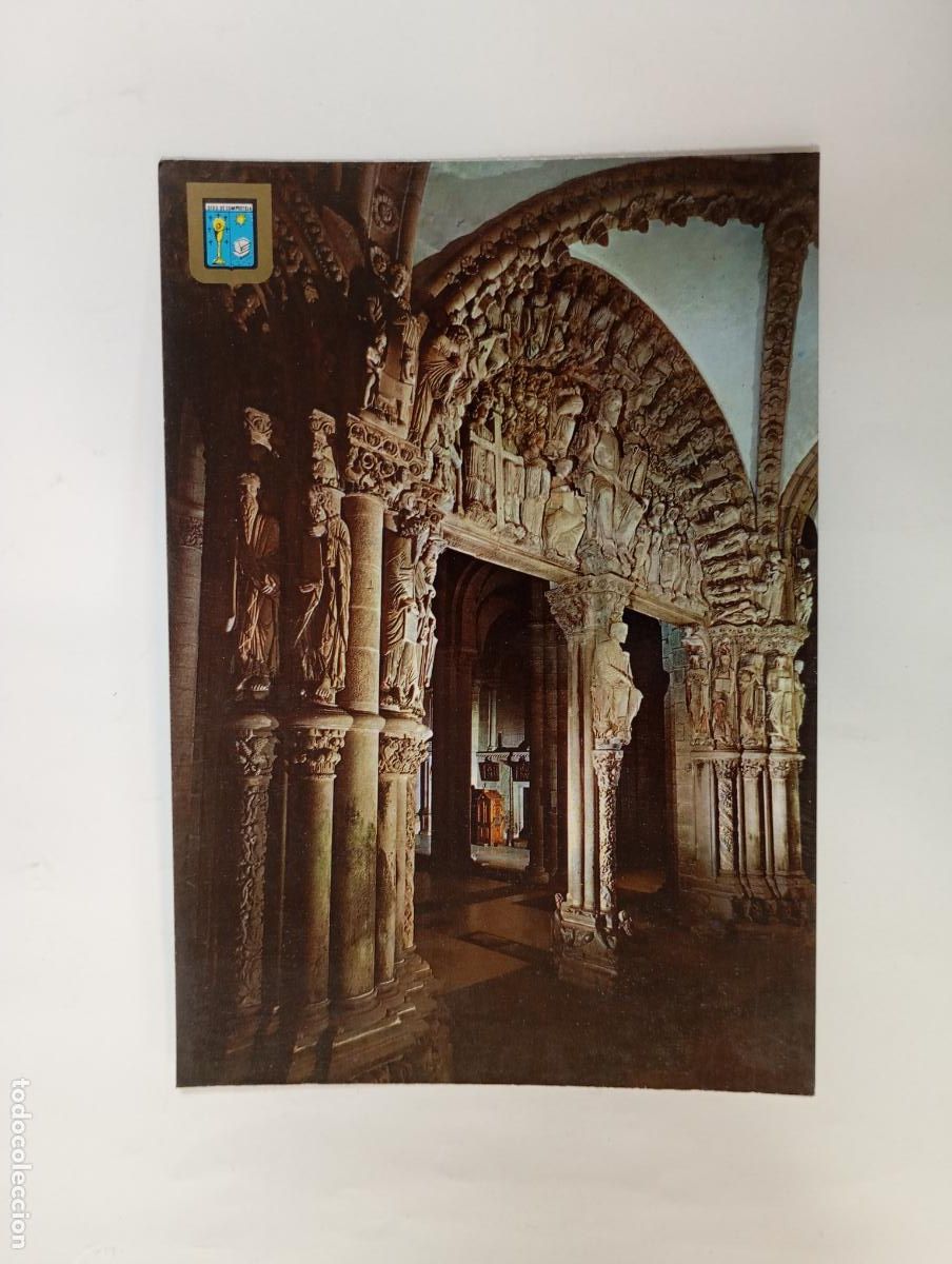 Postales: POSTAL DE SANTIAGO DE COMPOSTELA. P&Oacute;RTICO DE LA GLORIA. TDKP29X