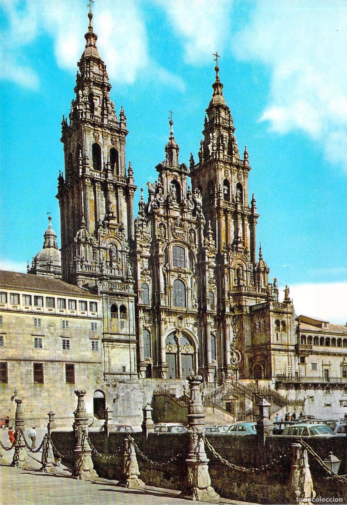 Postales: Postal de la Catedral de Santiago de Compostela Fachada del Obradoiro