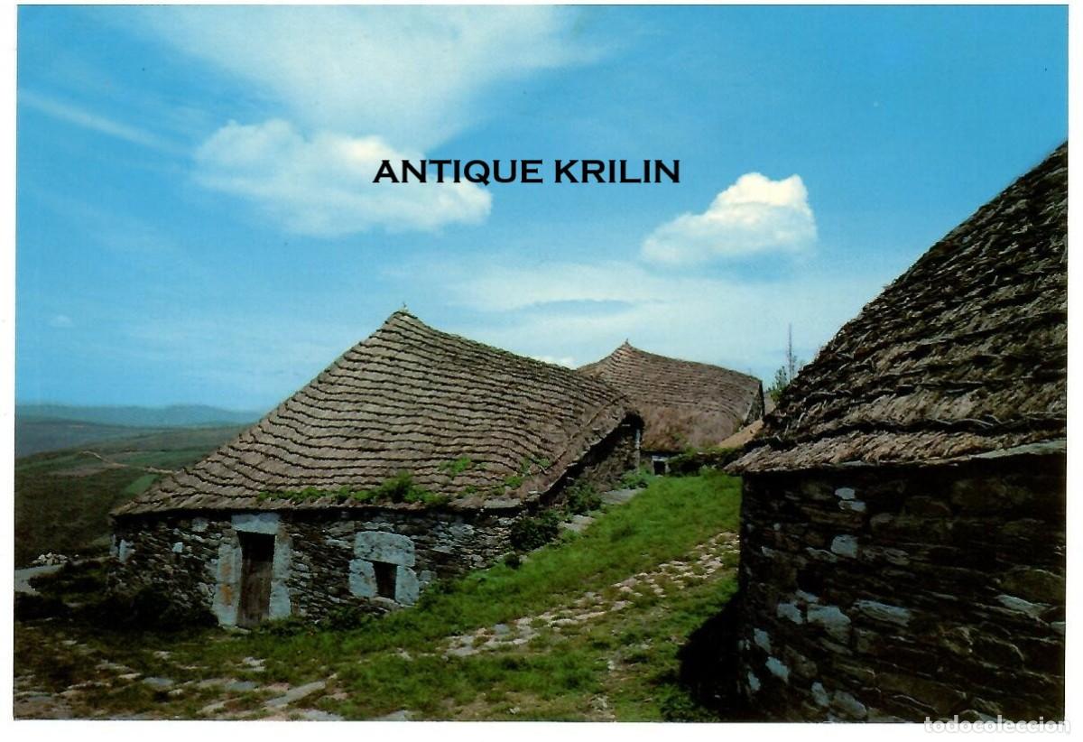 Postales: LUGO / O CEBREIRO , POBLADO PREHISTORICO - PALLOZAS / POSTALES FAMA / SIN FRANQUEAR