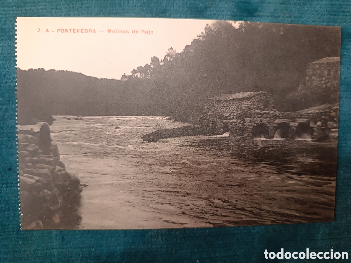 Postales: 7 A. PONTEVEDRA. Molinos de Rajo