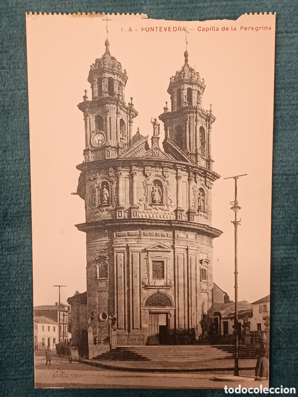 Postales: 1 A. PONTEVEDRA. Capilla de la Peregrina