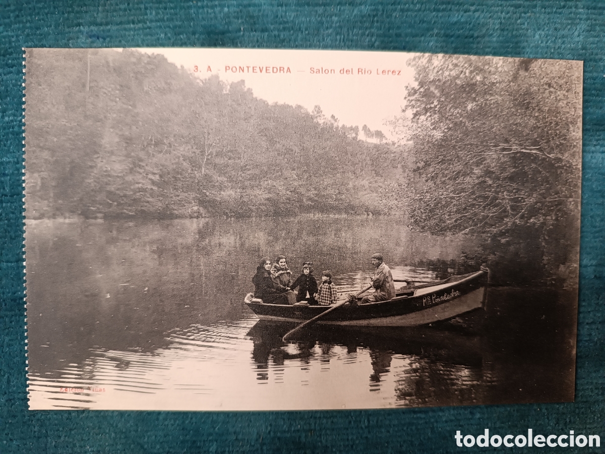 Postales: 3 A. PONTEVEDRA. Salon del Rio Lerez