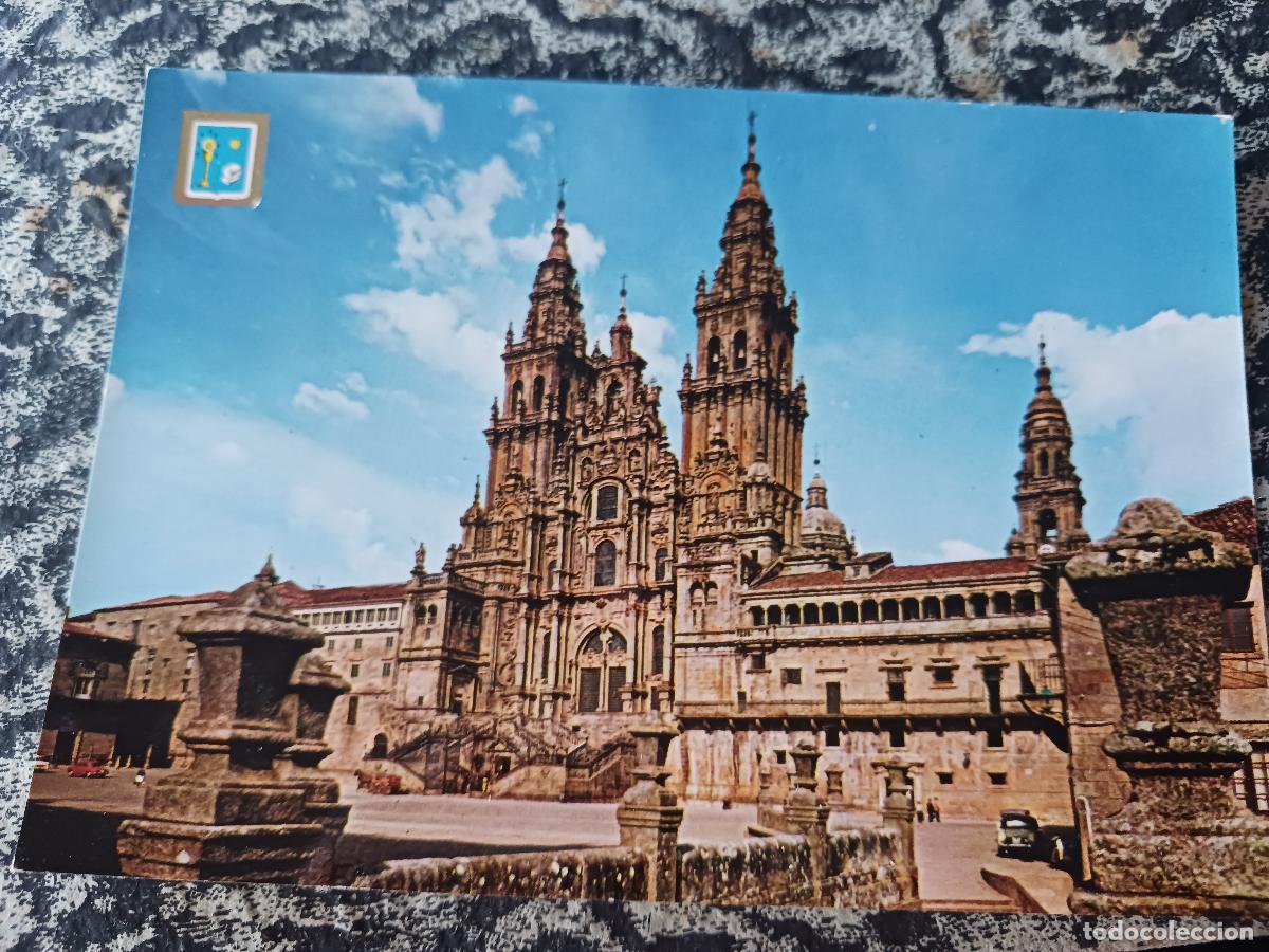 Postales: 2 santiago de compostela catedral fachada, ed. dominguez