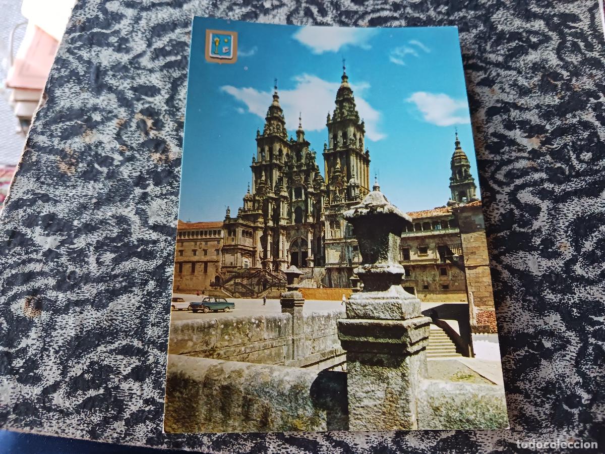 Postales: 7 santiago de compostela, catedral, fachada del obradoiro, ed. dominguez