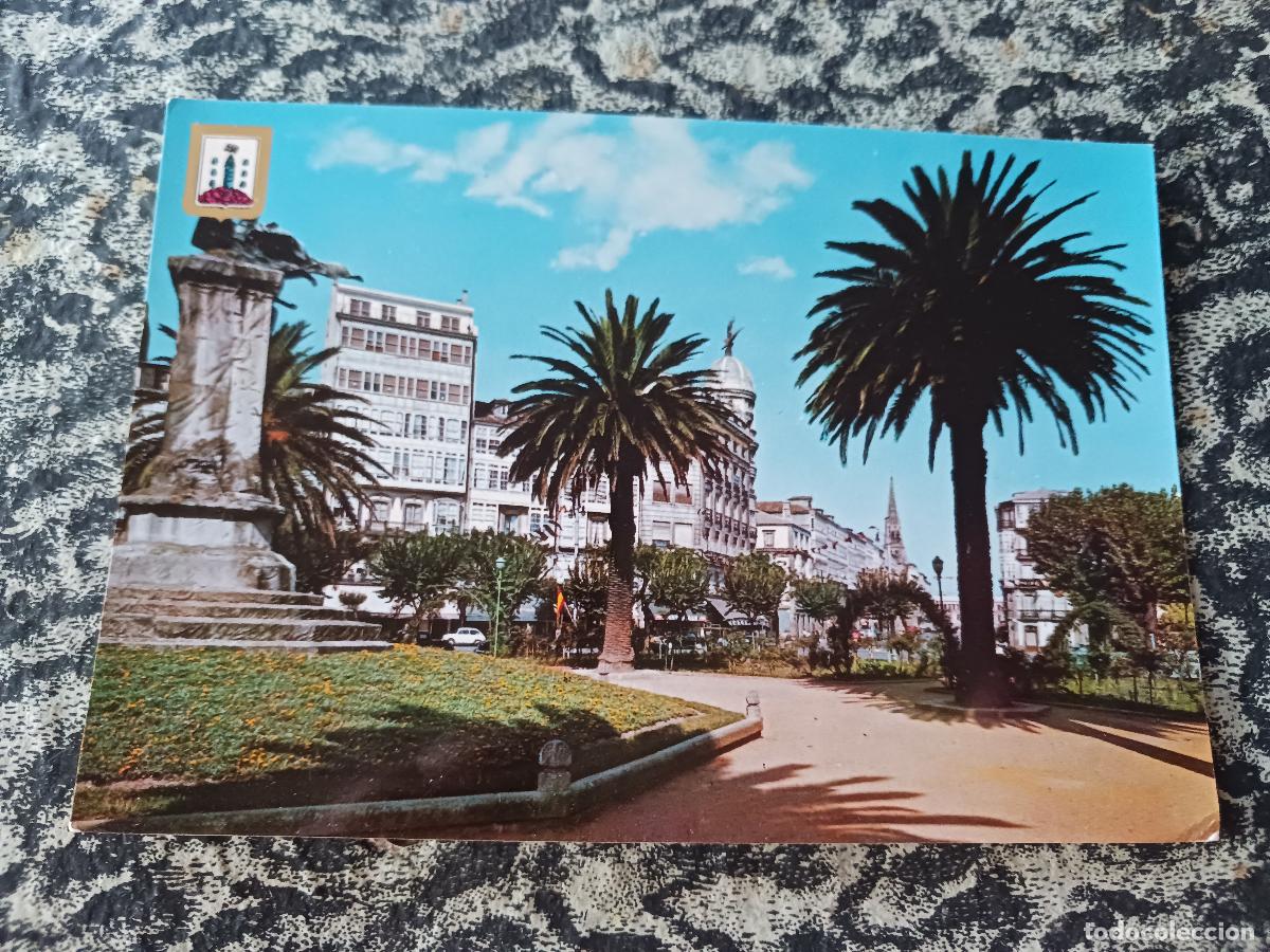Postales: 2 la coru&ntilde;a, la rosaleda, ed. dominguez