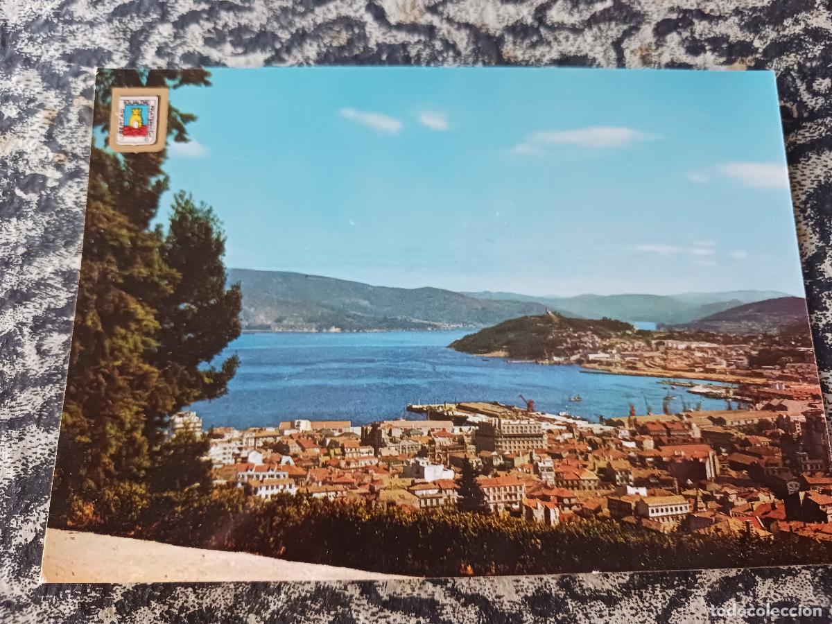 Postales: 6 vigo, panoramica desde el castro, ed. dominguez