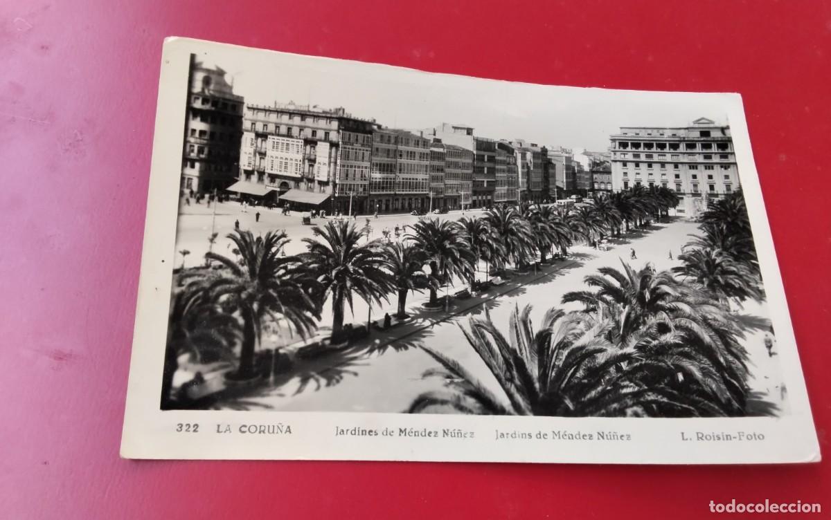 Postales: LA CORU&Ntilde;A , POSTAL ANTIGUA , BLANCO Y NEGRO
