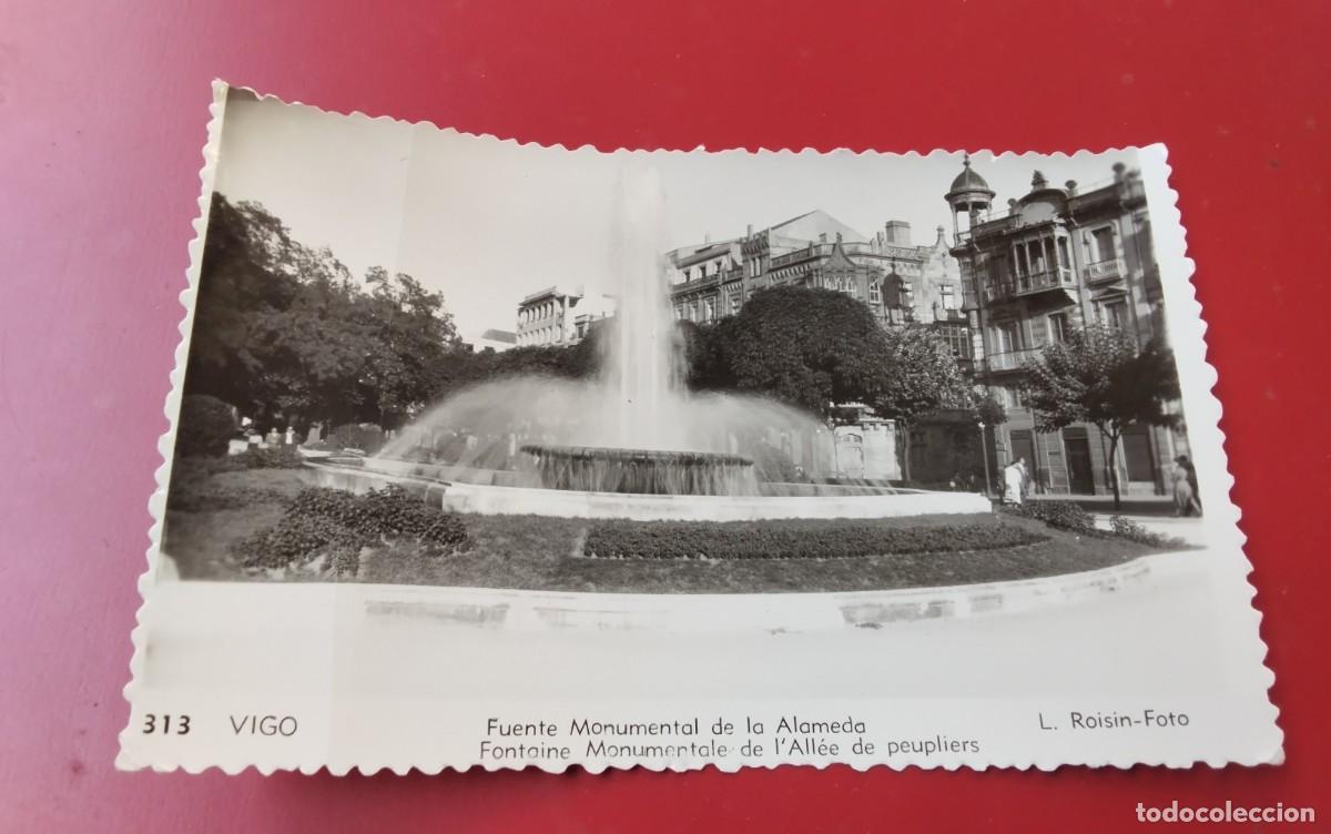 Postales: VIGO , POSTAL ANTIGUA , BLANCO Y NEGRO - Foto 2