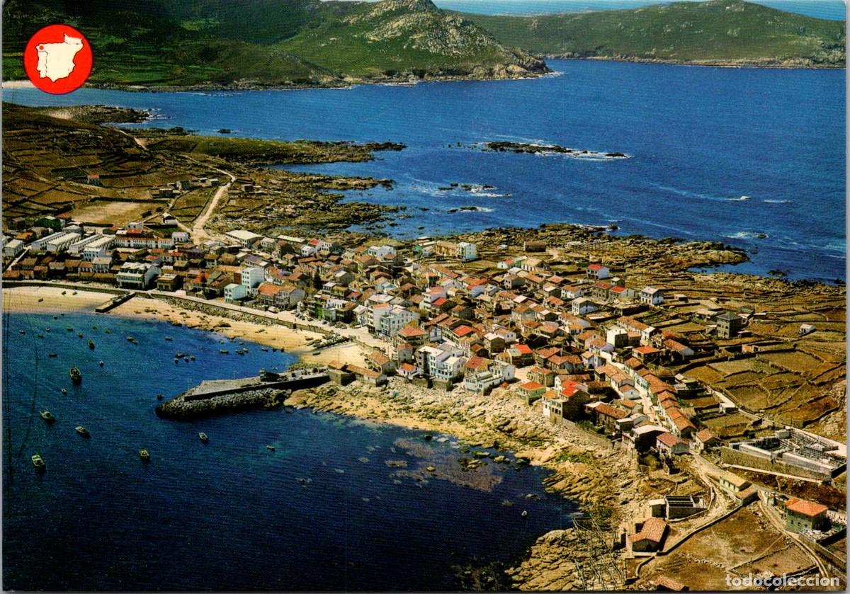 Postales: Mug&iacute;a (La Coru&ntilde;a) - Vista a&eacute;rea - Alarde 906 - 149x104mm