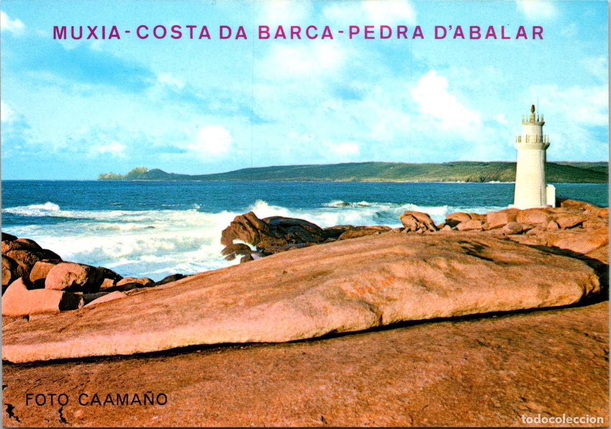 Postales: Mux&iacute;a - Costa da Barca - Pedra d'Abalar - Caama&ntilde;o 10 - 149x104mm - Faro