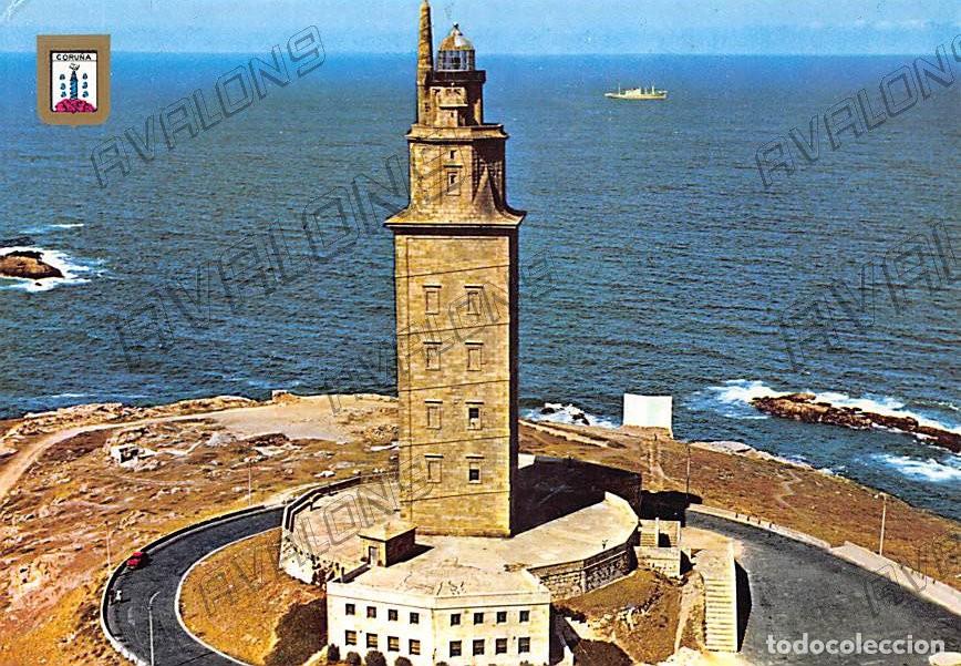 Postales: Torre de H&eacute;rcules (Coru&ntilde;a) - A&ntilde;os 60 - Sin Circular
