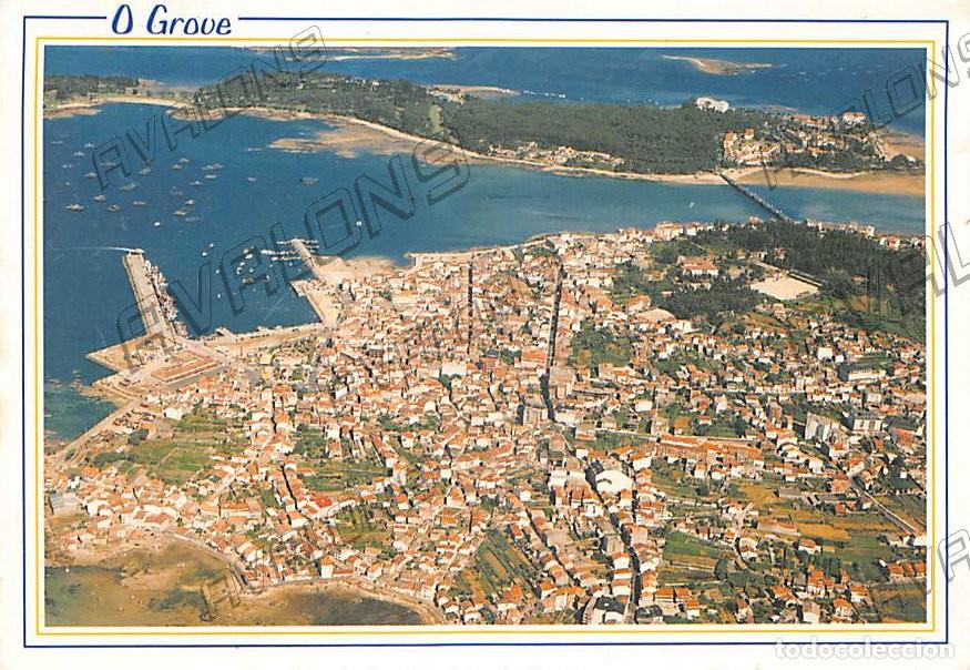 Postales: O Grove (Pontevedra) - A&ntilde;o 2000 - Circulada con Sello Hermanas Gilda del C&oacute;mic