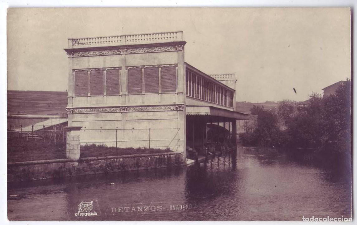 Postales: Betanzos (La Coru&ntilde;a): Lavadero. Foto Ferrer. No circulada (A&ntilde;os 20)