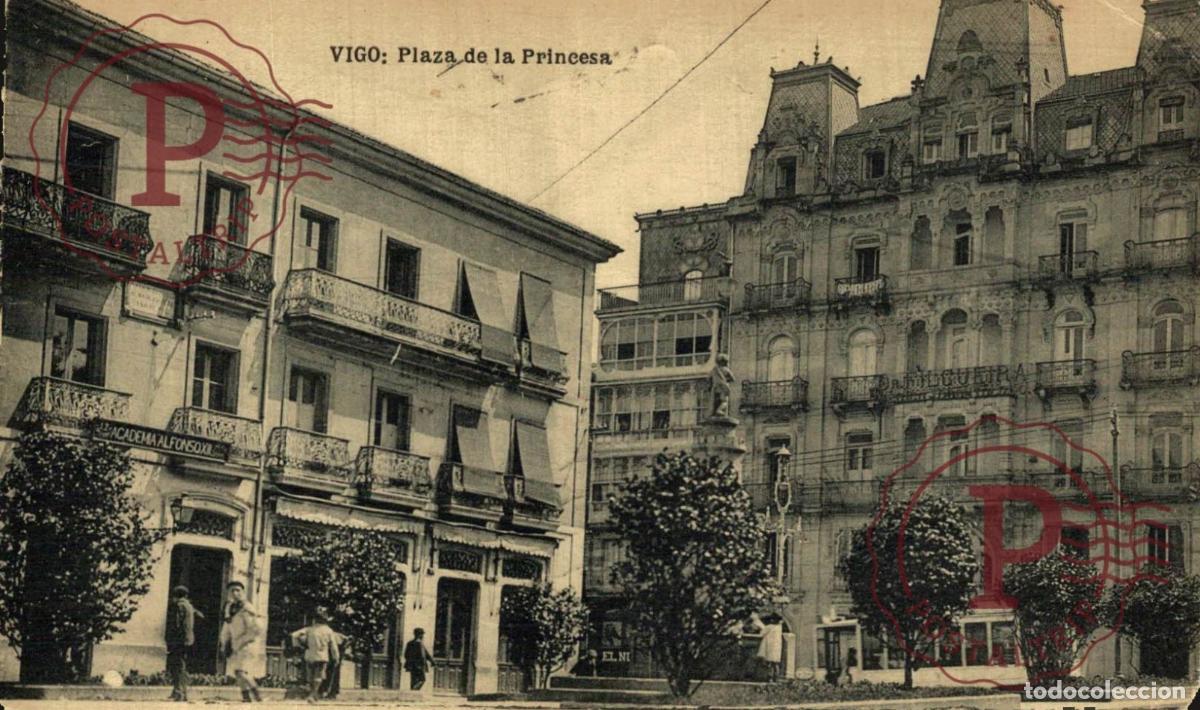 Postales: PONTEVEDRA. VIGO. PLAZA DE LA PRINCESA