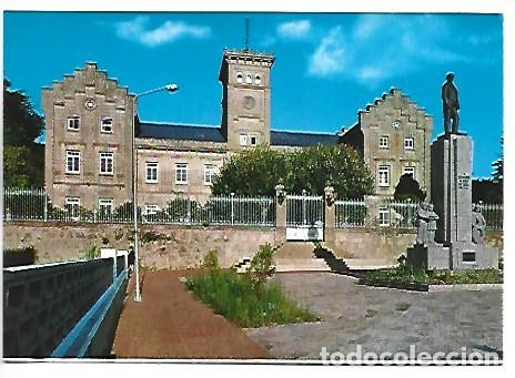 Postales: CENTRO DE ENSE&Ntilde;ANZA Y MONUMENTO A FERNANDO BLANCO DE LEMA.- CEE / LA CORU&Ntilde;A