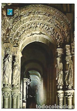 Postales: PORTICO DE LA GLORIA, DETALLE.- CATEDRAL.- SANTIAGO DE COMPOSTELA