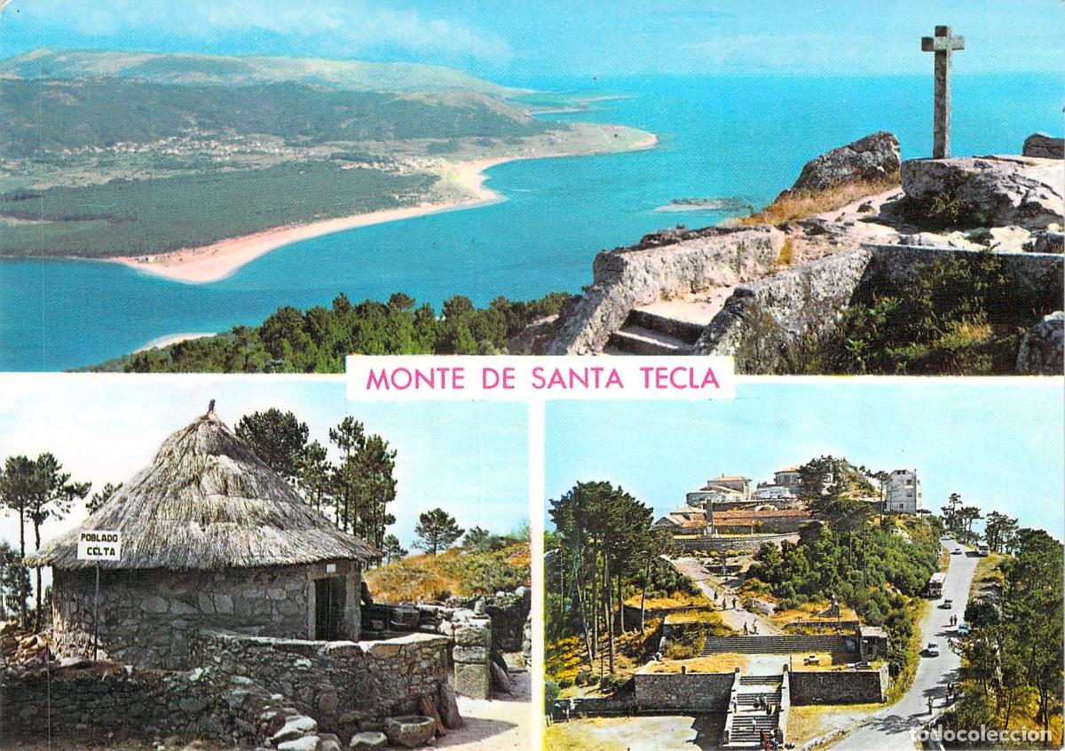 Postales: Postal de Monte de Santa Tecla en A Guarda, Galicia