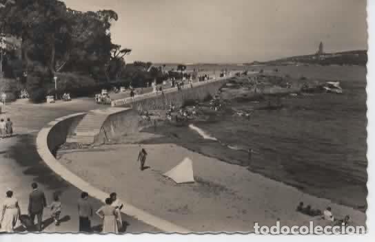 Postales: CORU&Ntilde;A ESCRITA PASEO MIRAMAR RIAZOR