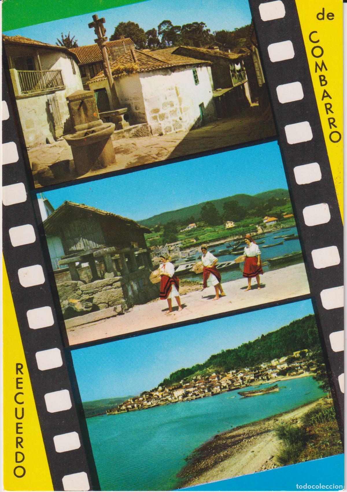 Postales: COMBARRO (GALICIA) VARIOS ASPECTOS DE LA CIUDAD &ndash; EDICIONES ARRIBAS N&ordm;66 &ndash; S/C