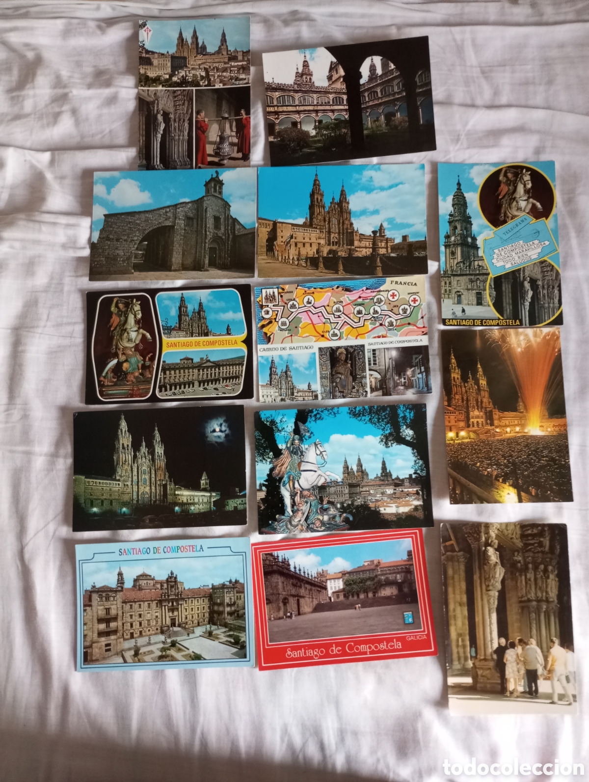 Postales: 13 postales santiago de compostela sin circular