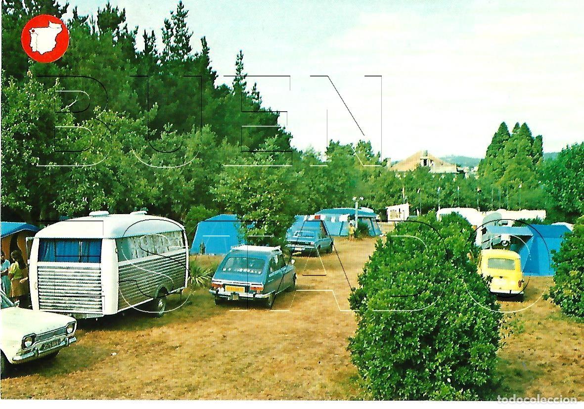 Postales: CAMPING LA SIONILLA SANTIAGO DE COMPOSTELA POSTAL NC J9
