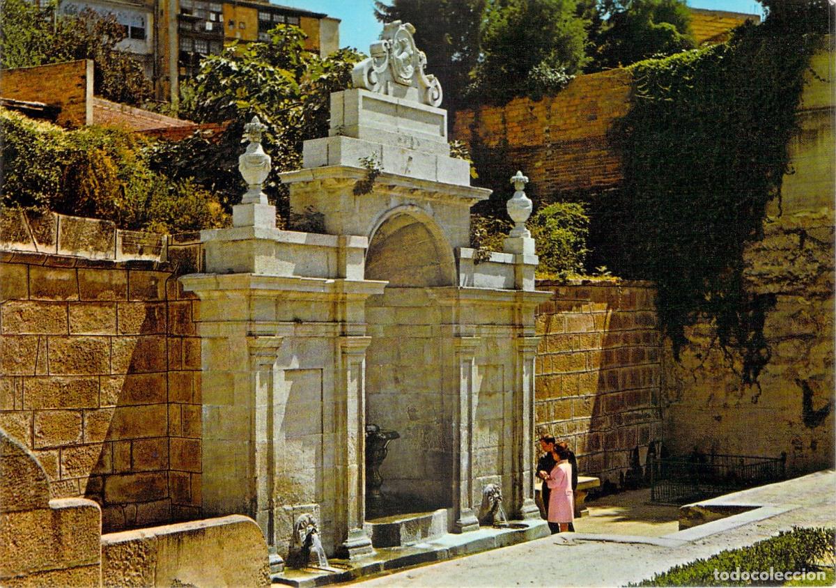 Postales: Postal de la Fuente de las Burgas en Orense