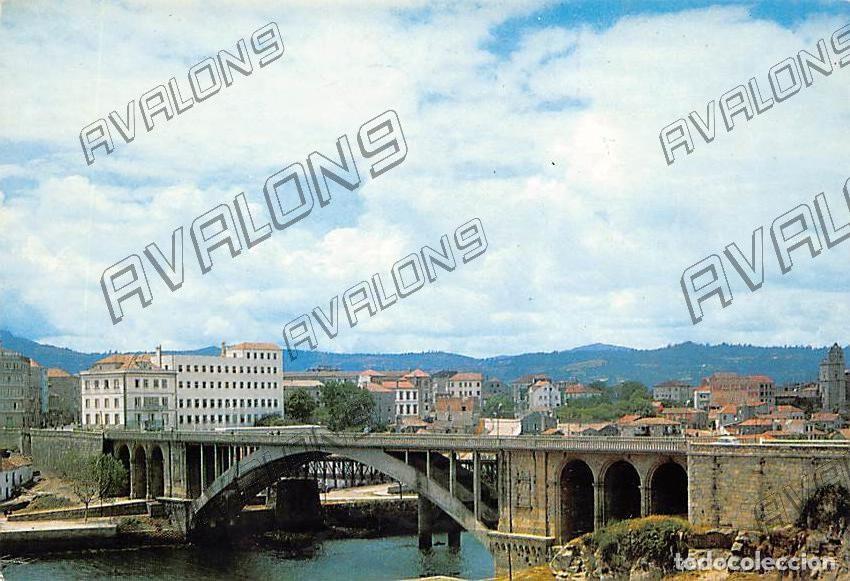 Postales: Puente de la Barca (Pontevedra) - Sin Circular - 1966