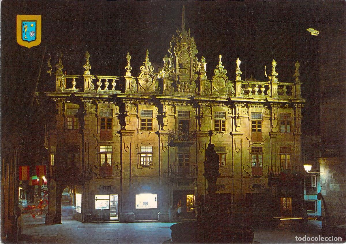 Postales: Postal de la Casa del Cabildo en Santiago de Compostela