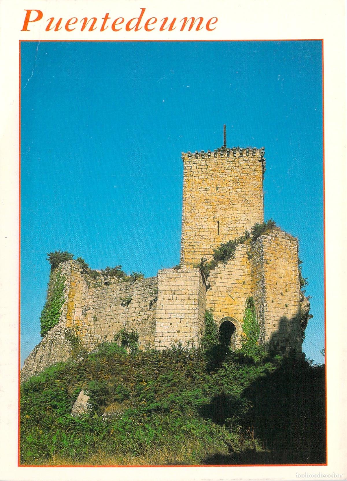Postales: Postal de Puentedeume: Castillo de Andrade