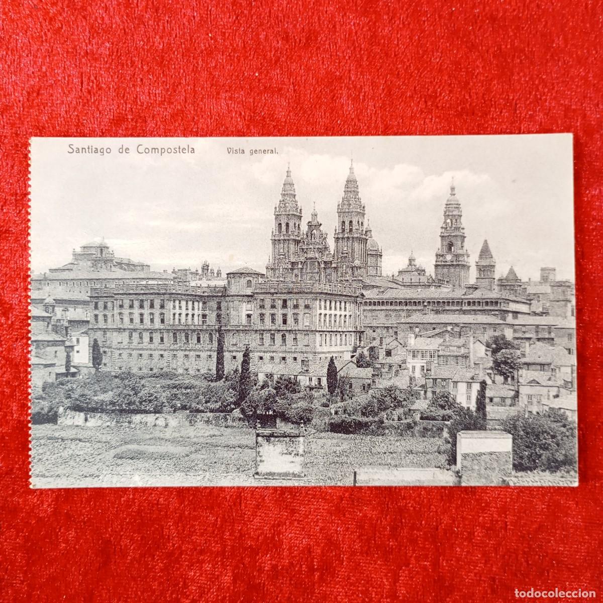 Postales: POSTAL - SANTIAGO DE COMPOSTELA - VISTA GENERAL - RAR&Iacute;SIMA / 2267