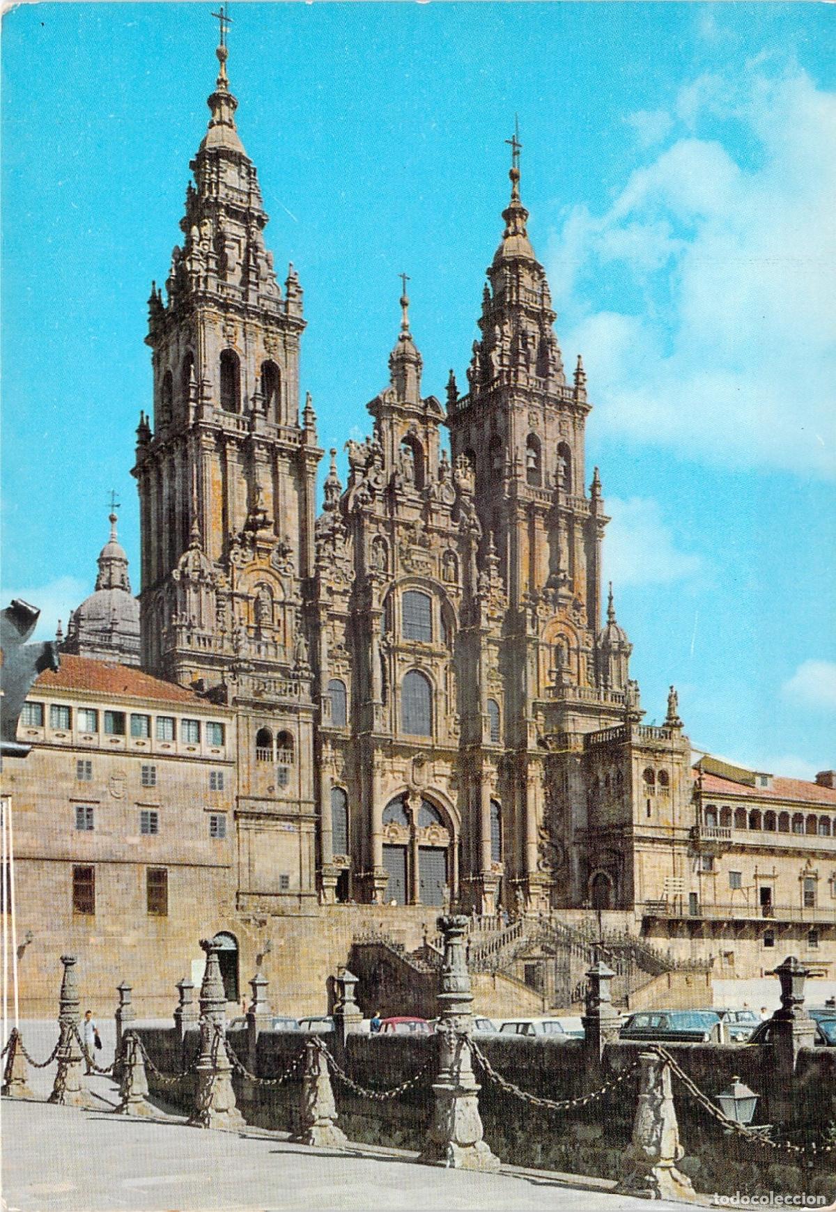 Postales: Postal de la Catedral de Santiago de Compostela Fachada del Obradoiro