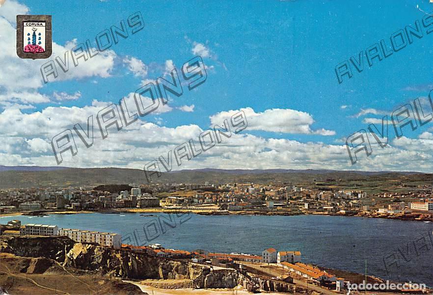 Postales: Vista panor&aacute;mica de La Coru&ntilde;a - Sin Circular - A&ntilde;os 60